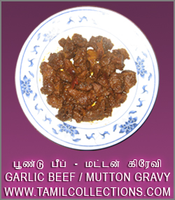 GARLIC BEEF MUTTON GRAVY by Janu